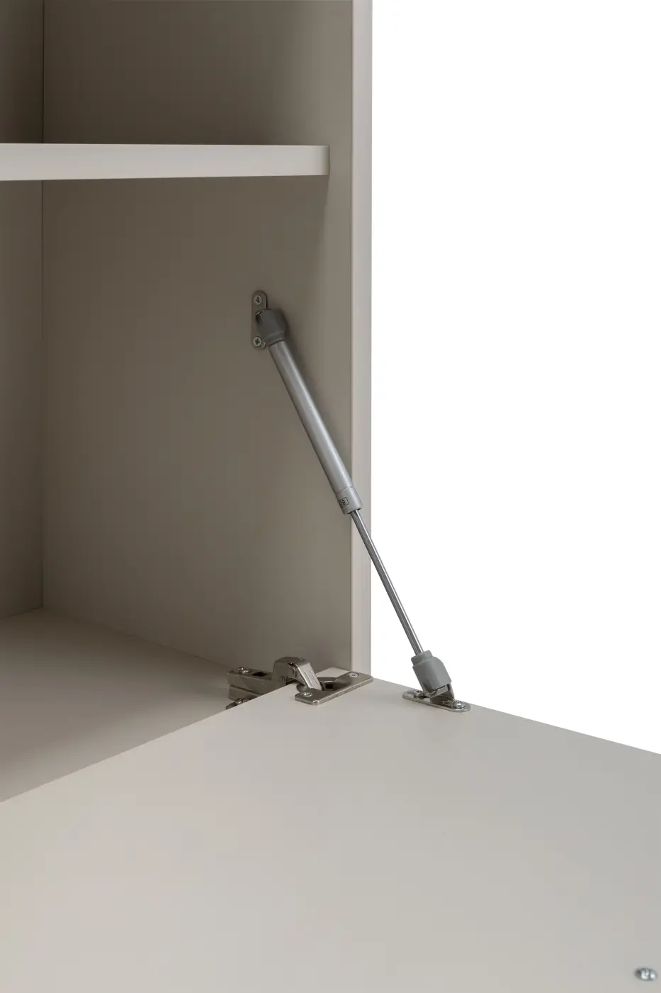 Highboard Bravo 2-türig cashmere/strippedwood