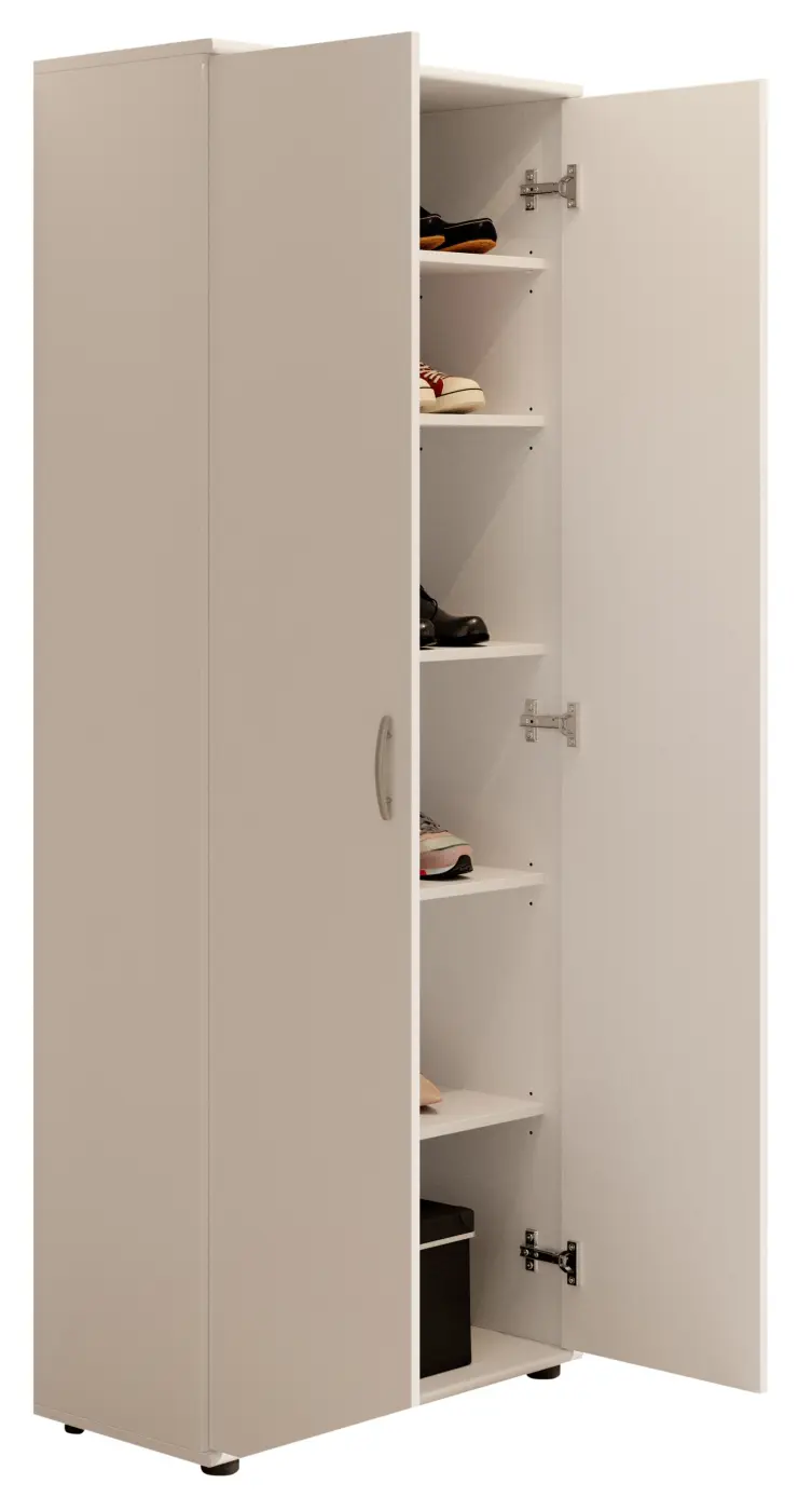 Schuhschrank Talent 2-türig weiß