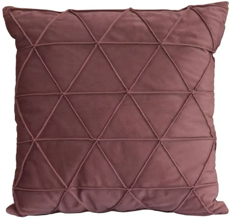 Dekokissen Gloss altrosa 45 x 45 cm