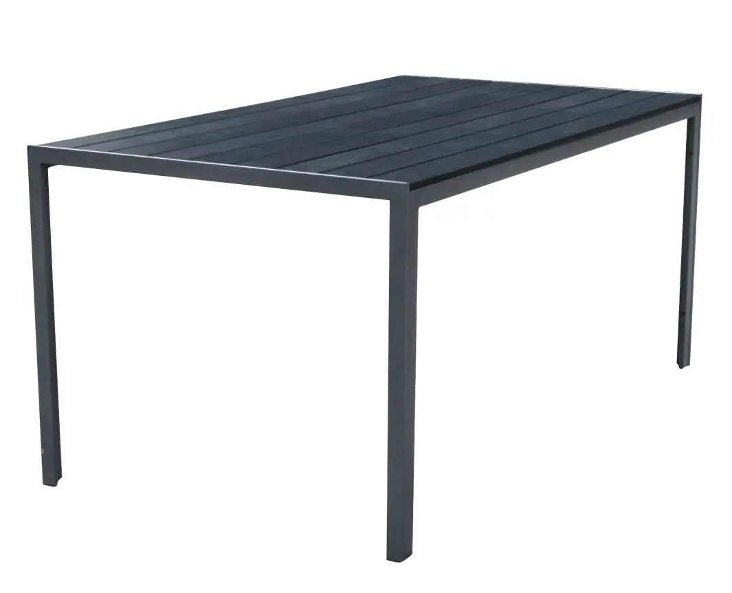 Gartentisch 150 x 90 anthrazit