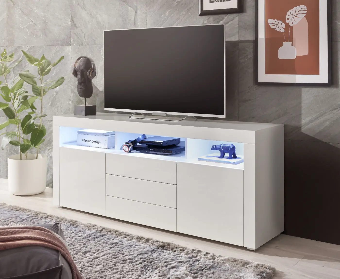 Sideboard Leeds inkl. Beleuchtung