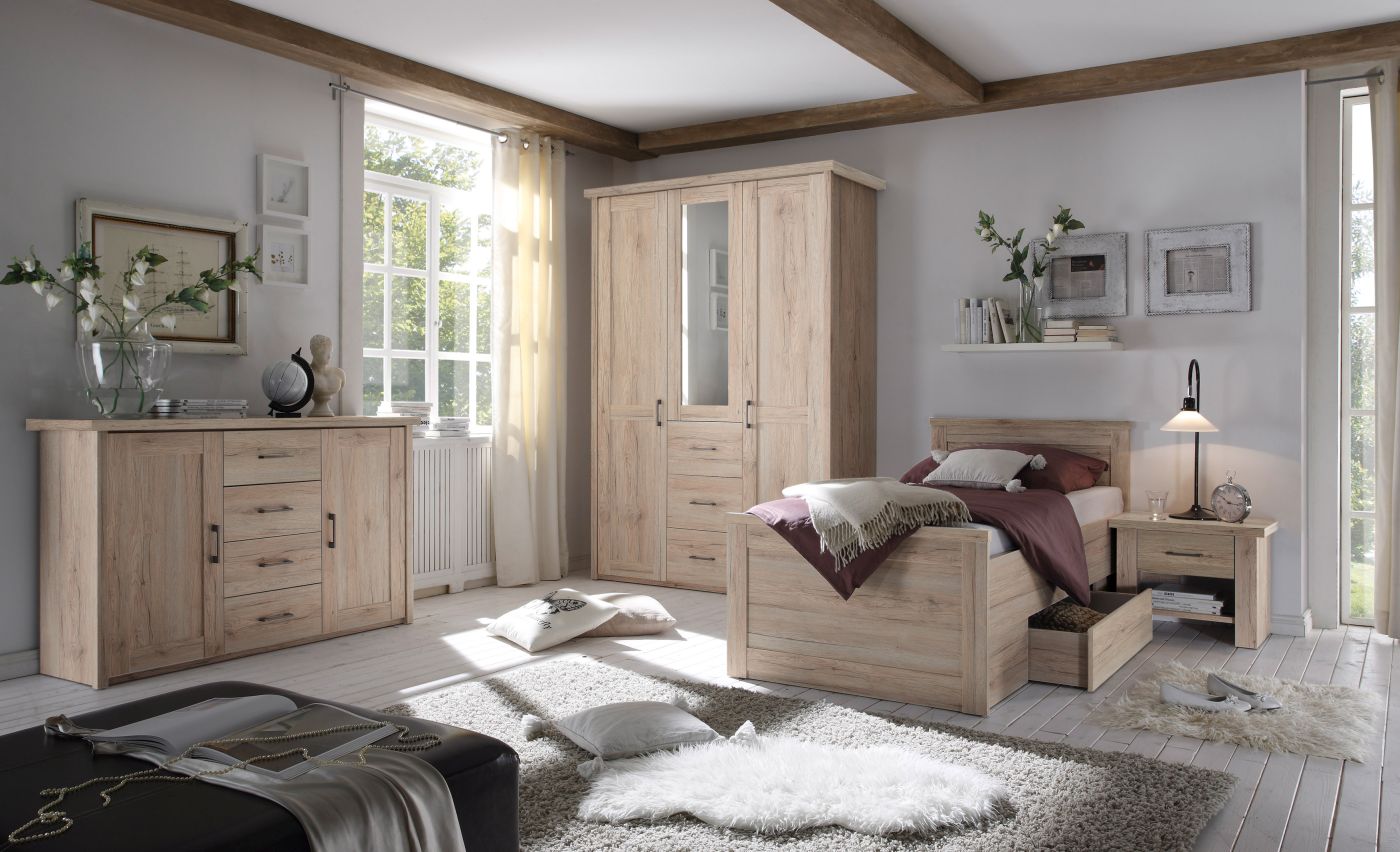 Komfortschlafzimmer Set 3-teil LUCA
