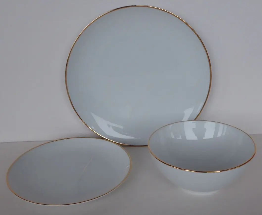 Kombiservice Glamour white 24-teilig
