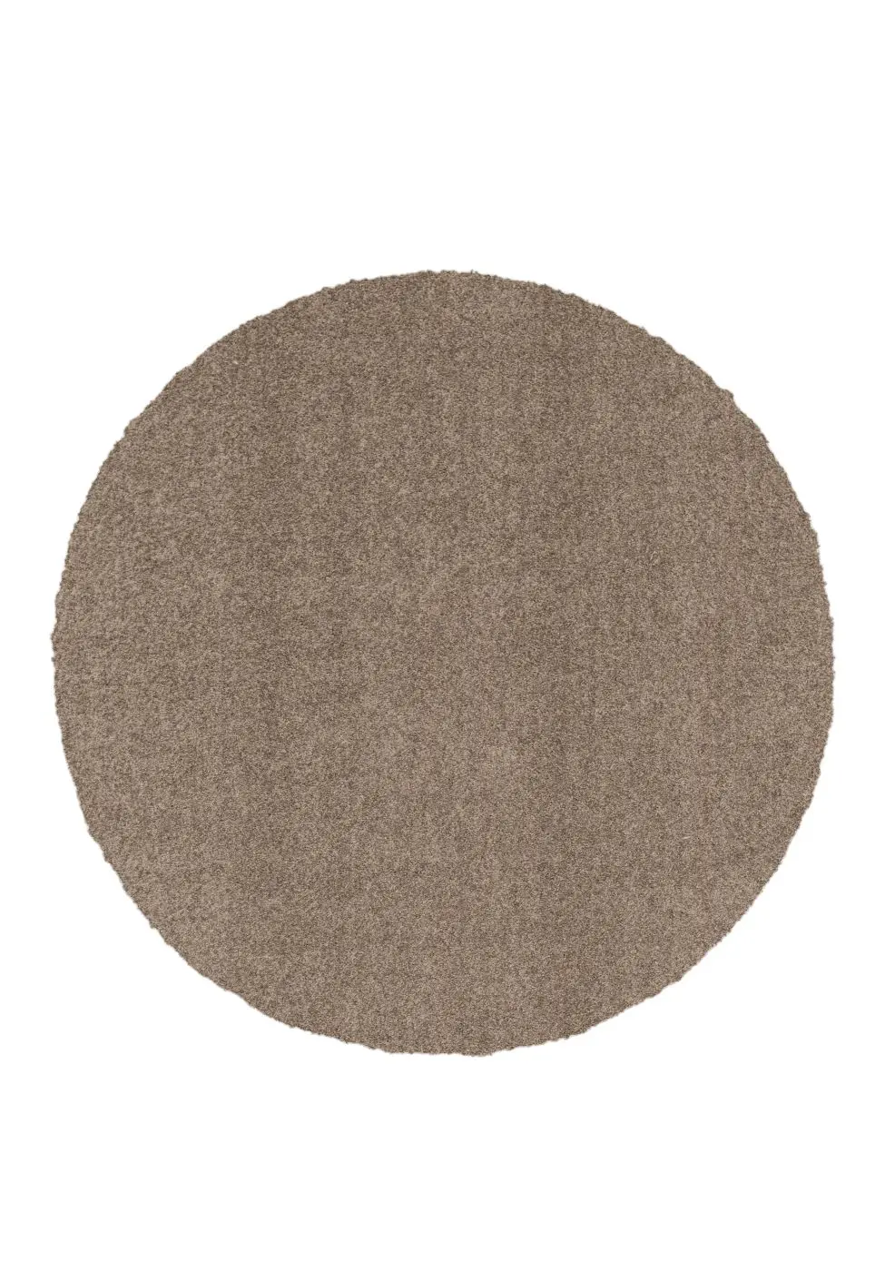 Teppich Dolce 120 x 120 cm rund braun