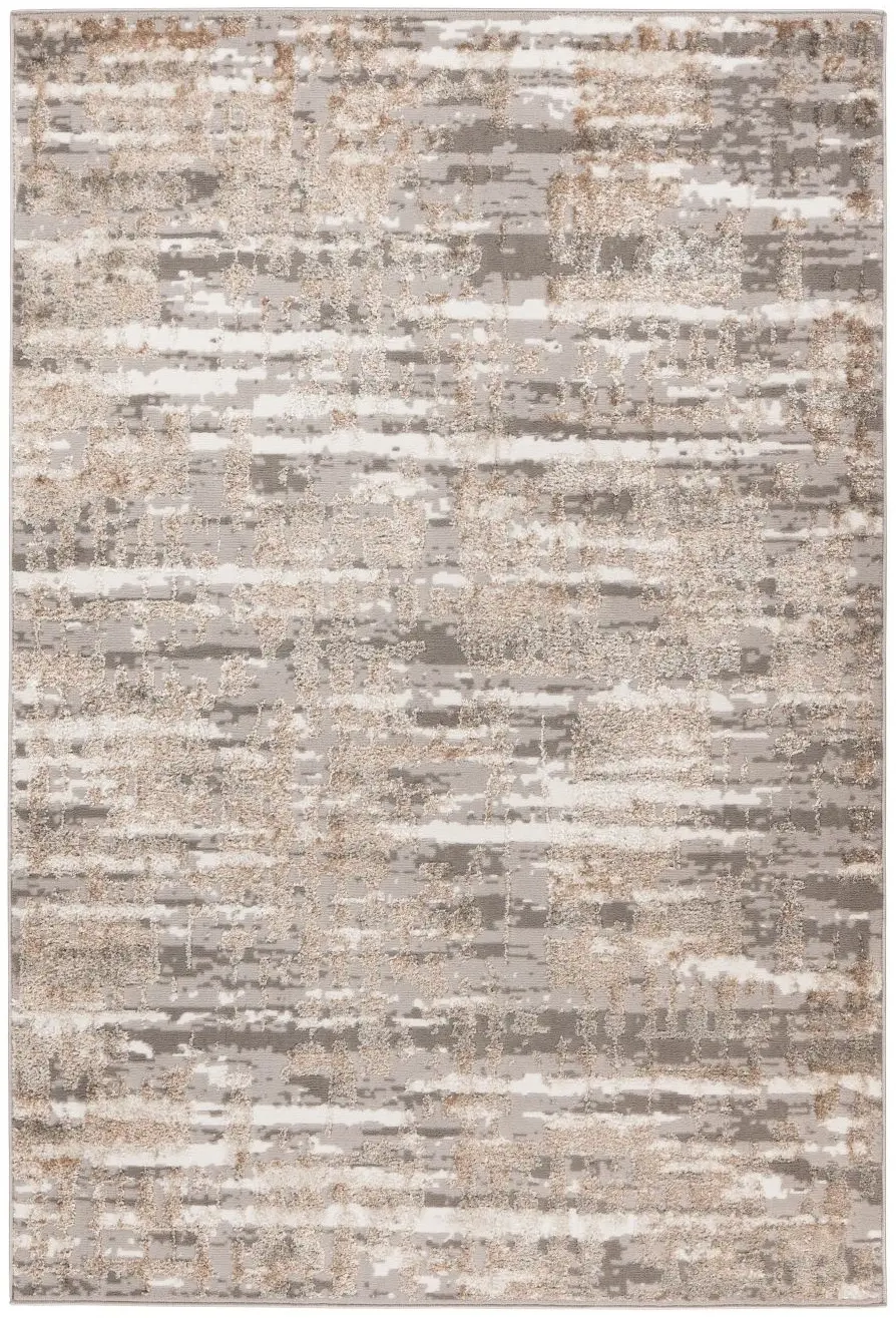 Teppich Milas 160 x 230 cm silver beige