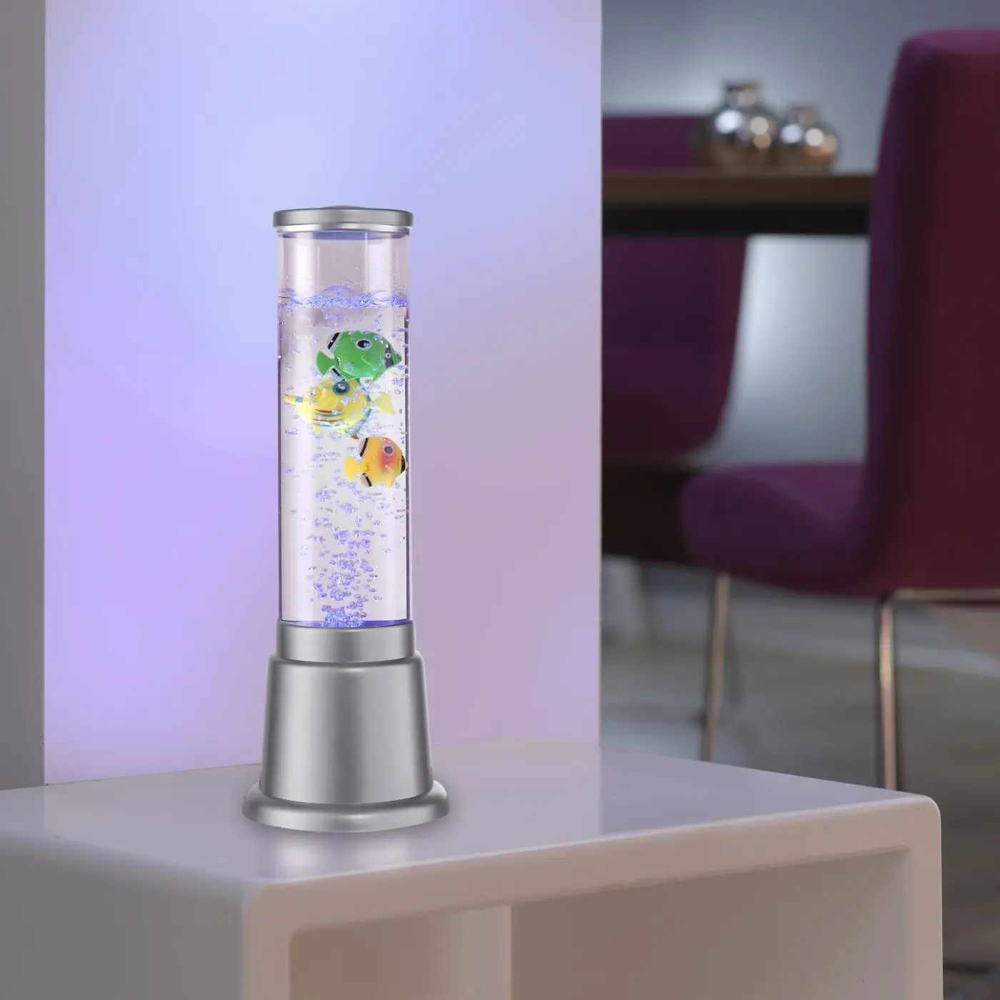 LED-Tischleuchte Wassersäule