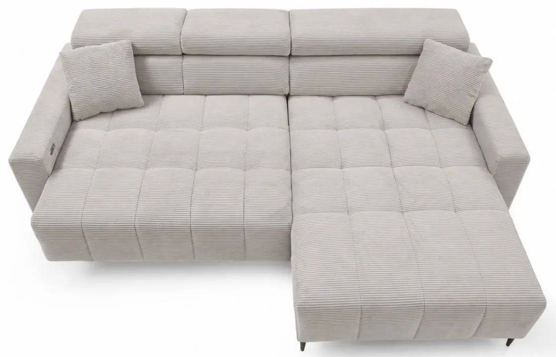 Wohnlandschaft Simple Cord beige Kopie