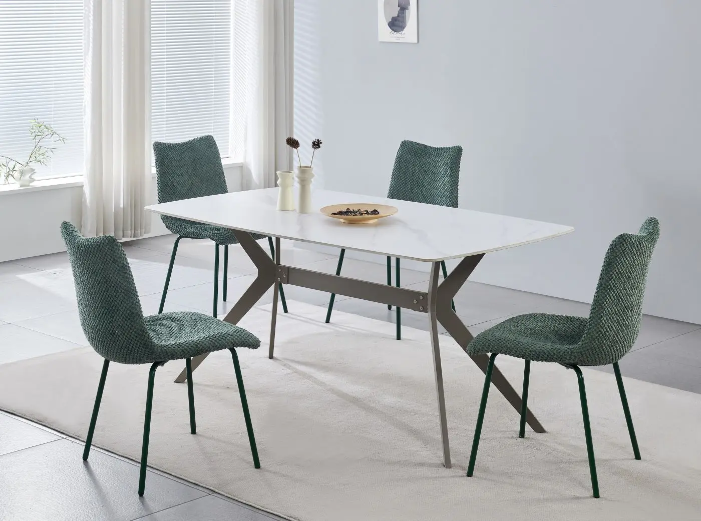 Polsterstuhl Libby olive