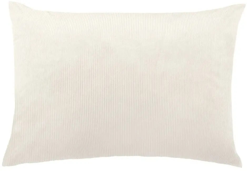 Dekokissen Kord 50 x 70 cm offwhite