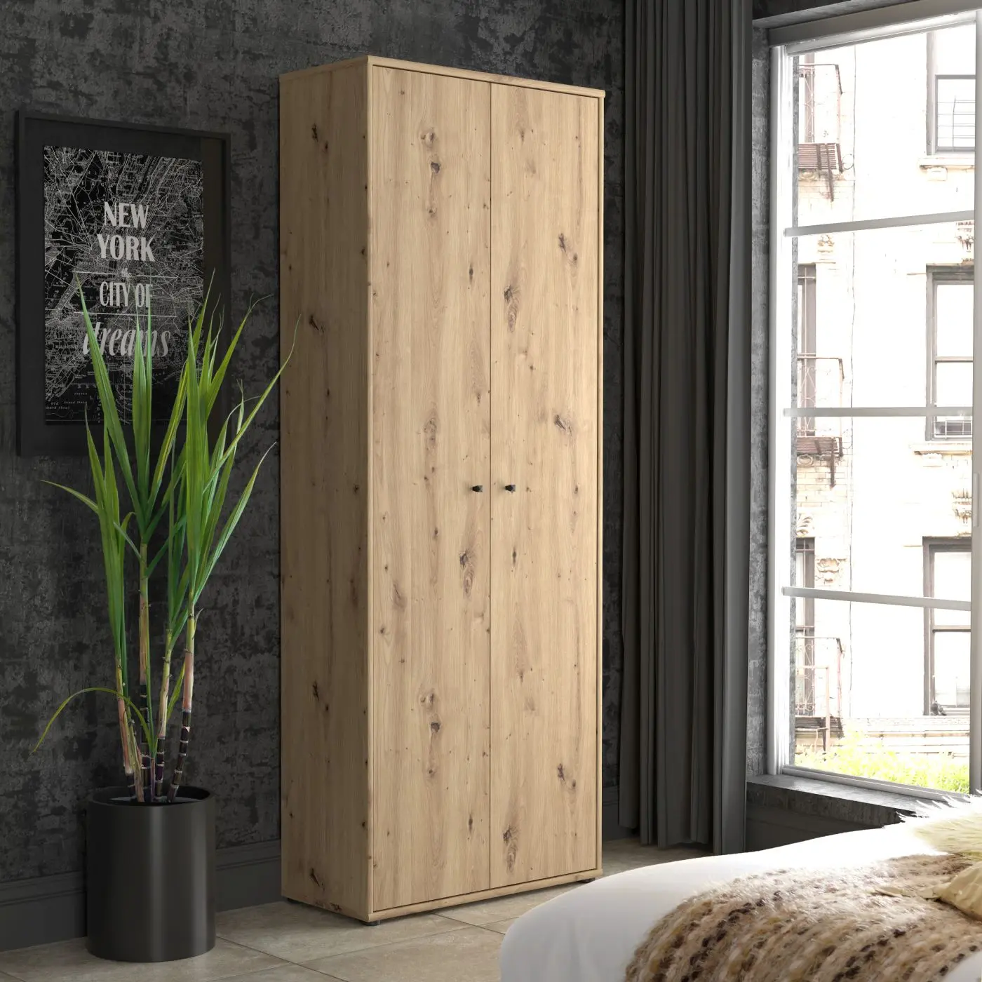 Aktenschrank Tempra 2-türig Artisan Eiche