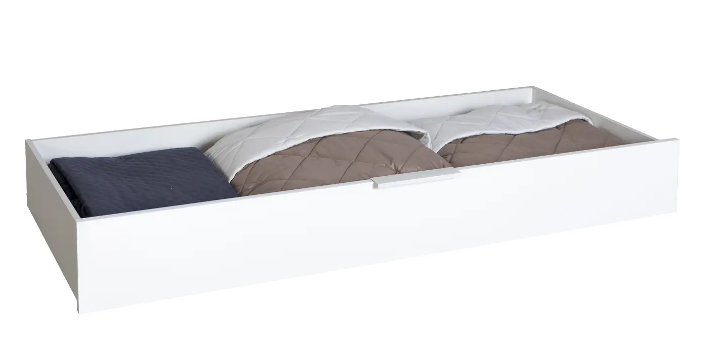 Bettschubkasten für Bett "Espresso" weiß