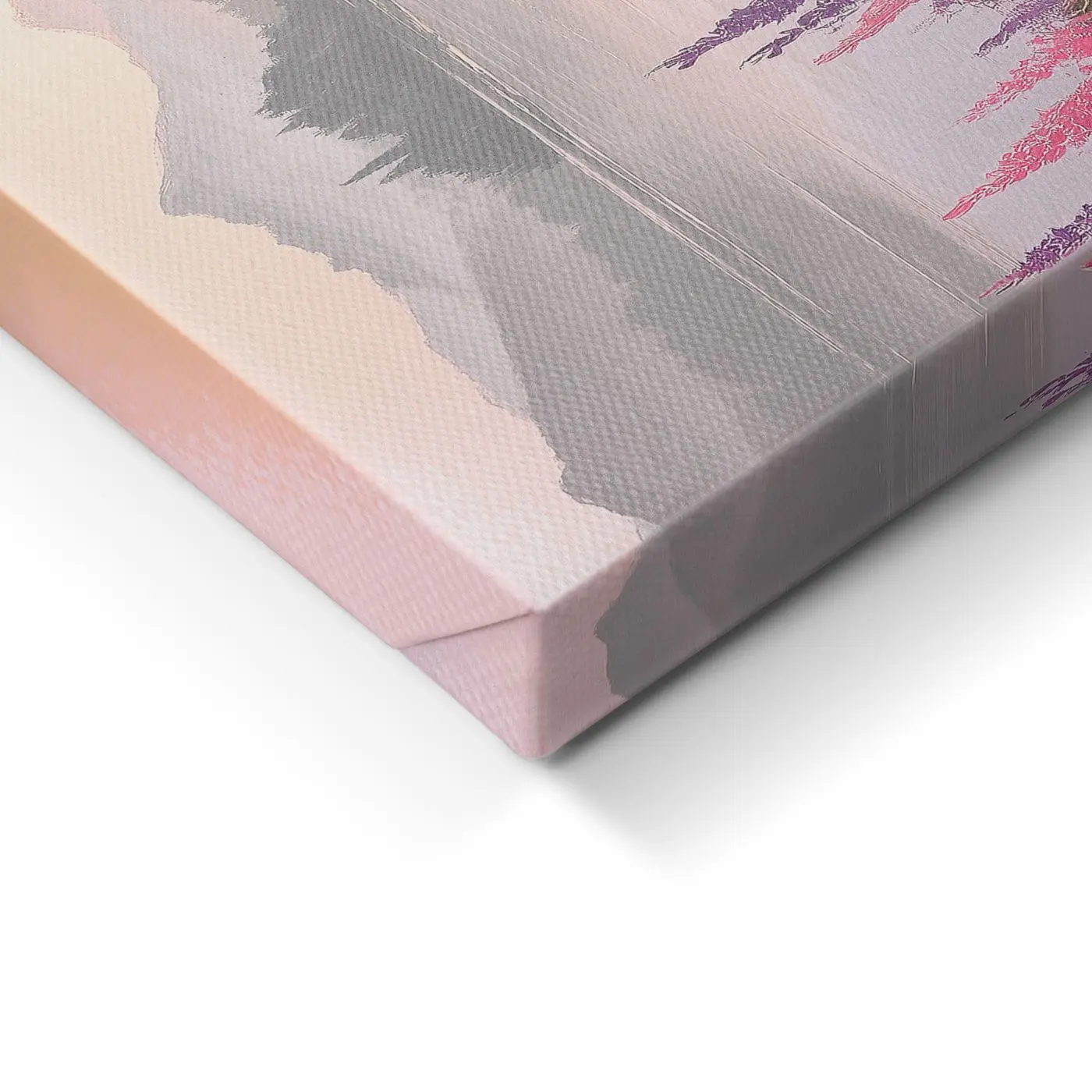 Leindwandbild Lupine Shore 85 x 113 cm