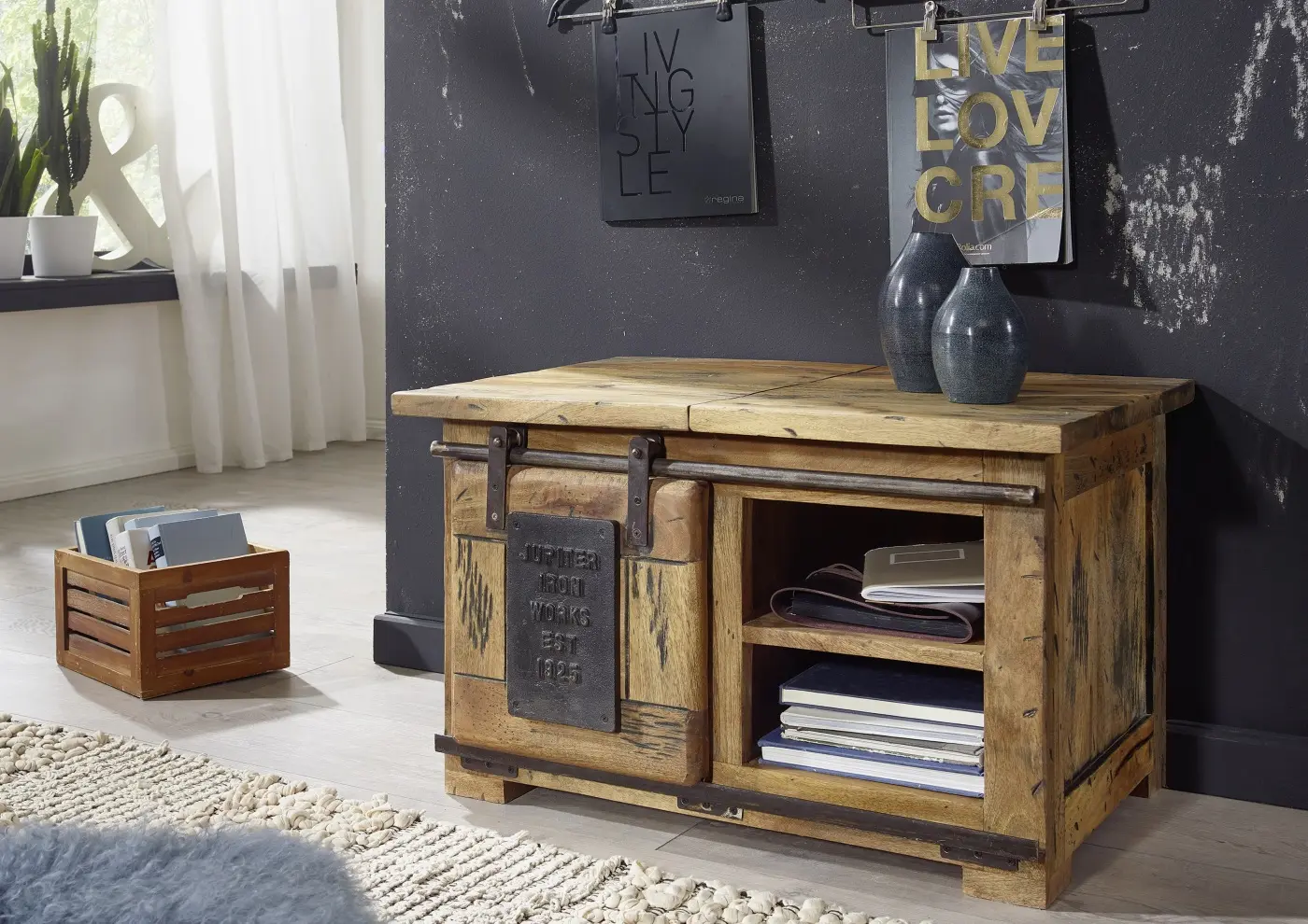 Couchtisch WZ-0480 Mango Massivholz
