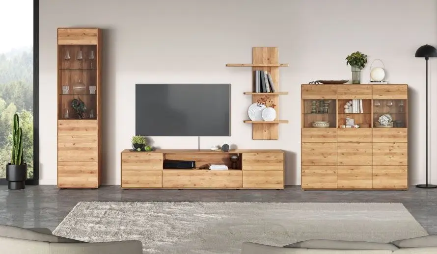 Highboard WZ-0663 Wildeiche massiv