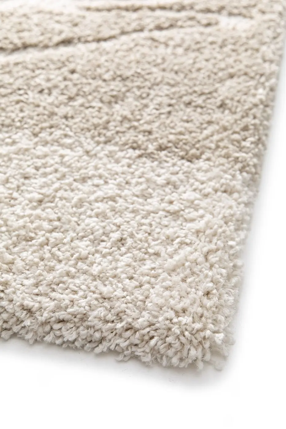 Teppich Embrace 120 x 170 cm beige mit Muster