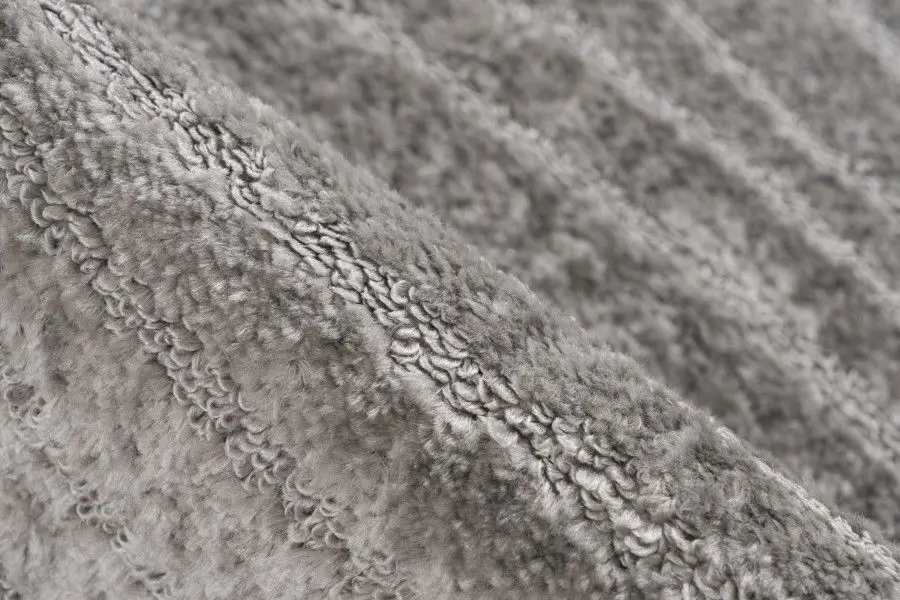 Badematte Bari 2-teilig 50 x 80 cm + 50 x 40 cm silber