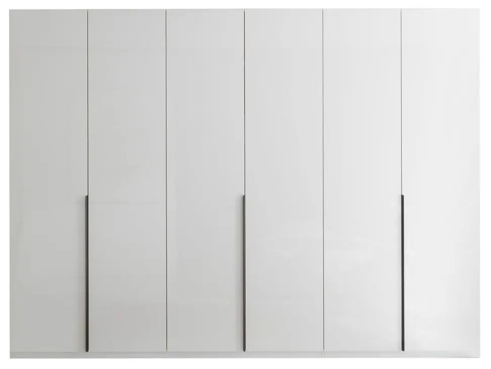 Drehtürenschrank Camoleo 6-türig weiß