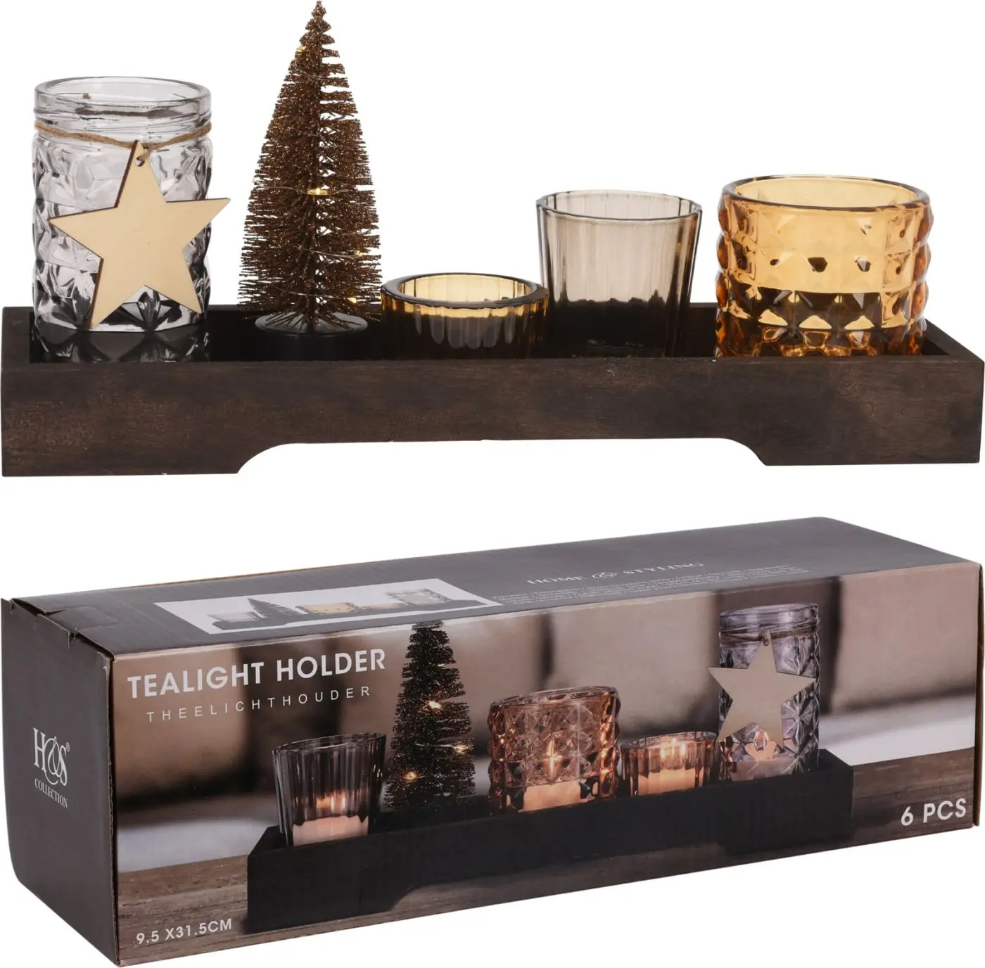 Teelichthalter Set 