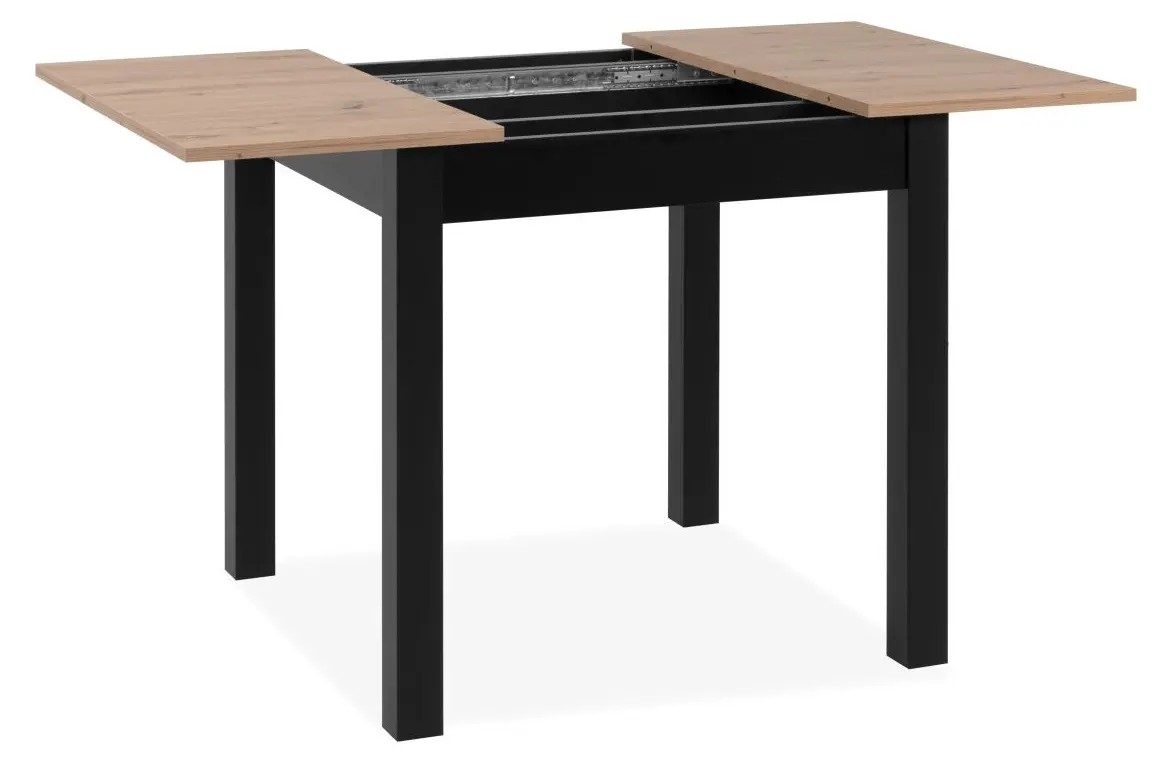Esstisch Coburg ausziehbar Artisan Eiche / schwarz