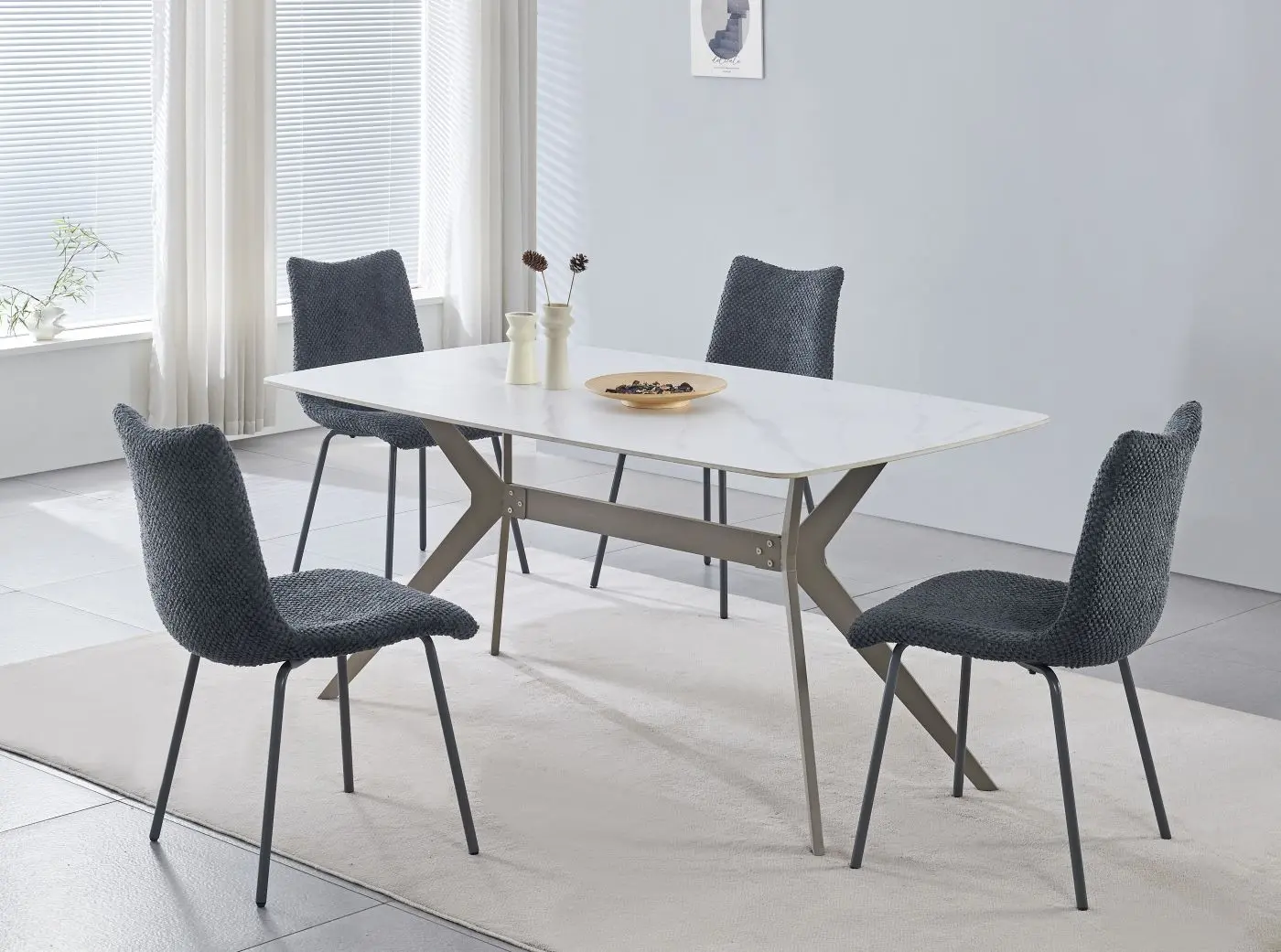 Polsterstuhl Libby anthrazit