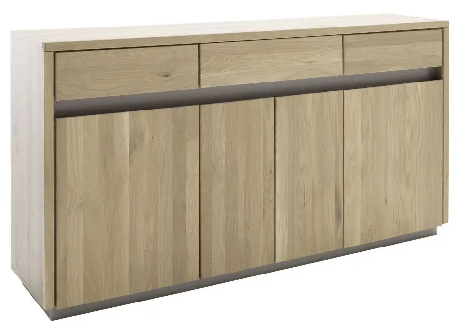 Sideboard Spiekeroog Kristalleiche teilmassiv