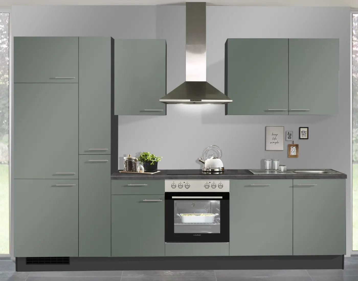 Küchenzeile pino PN105 Verde