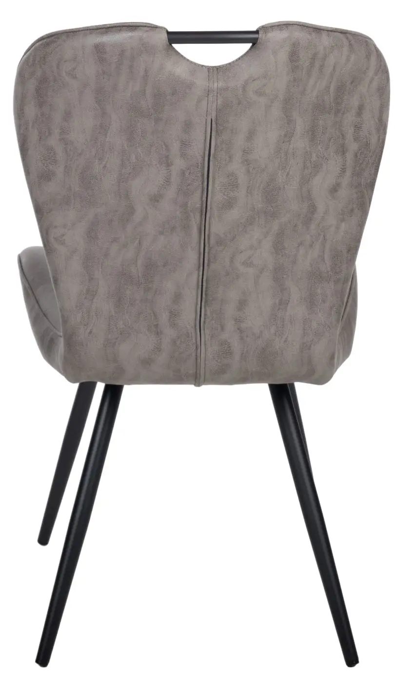 Polsterstuhl Zoe schlamm