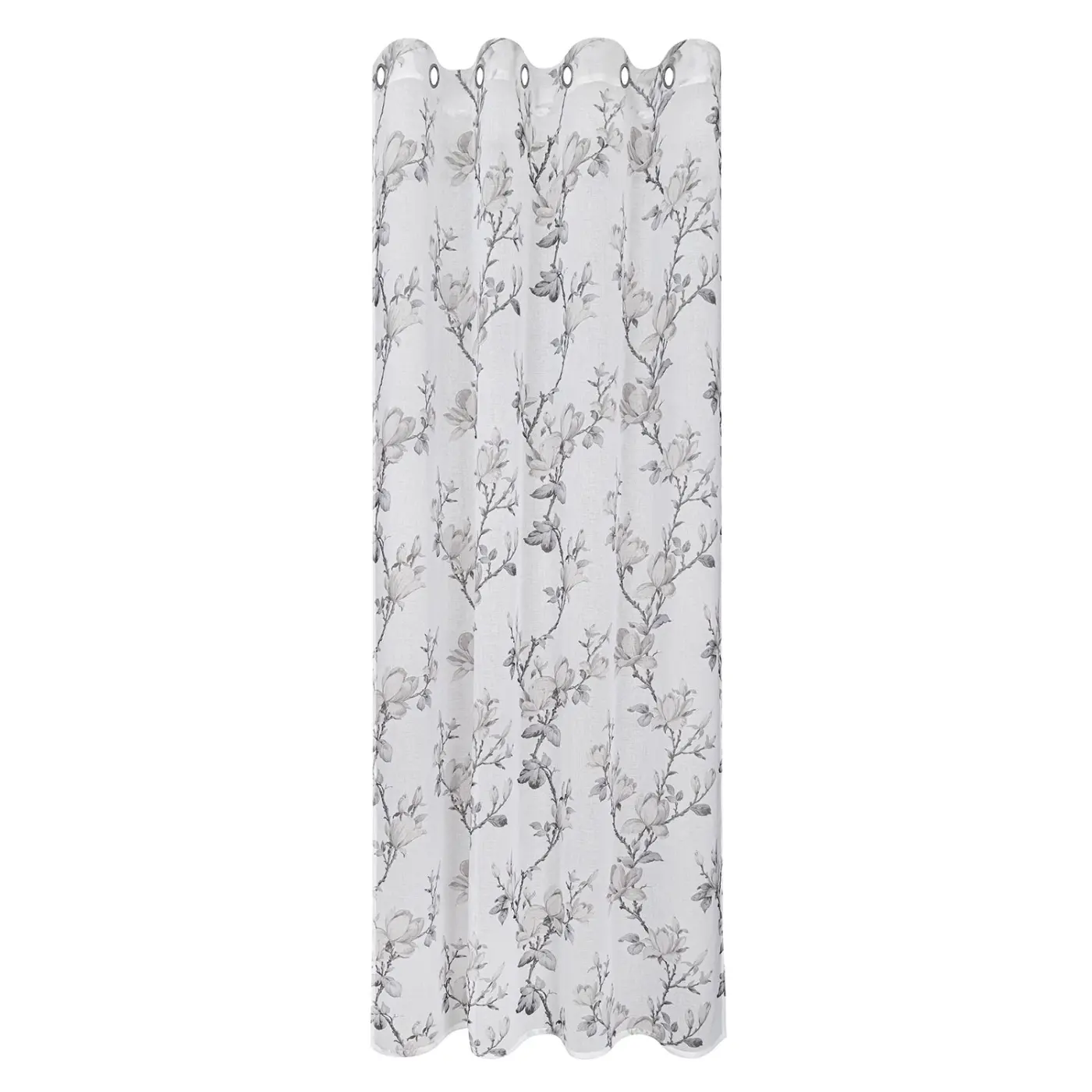 Ösenschal 140 x 245 cm taupe