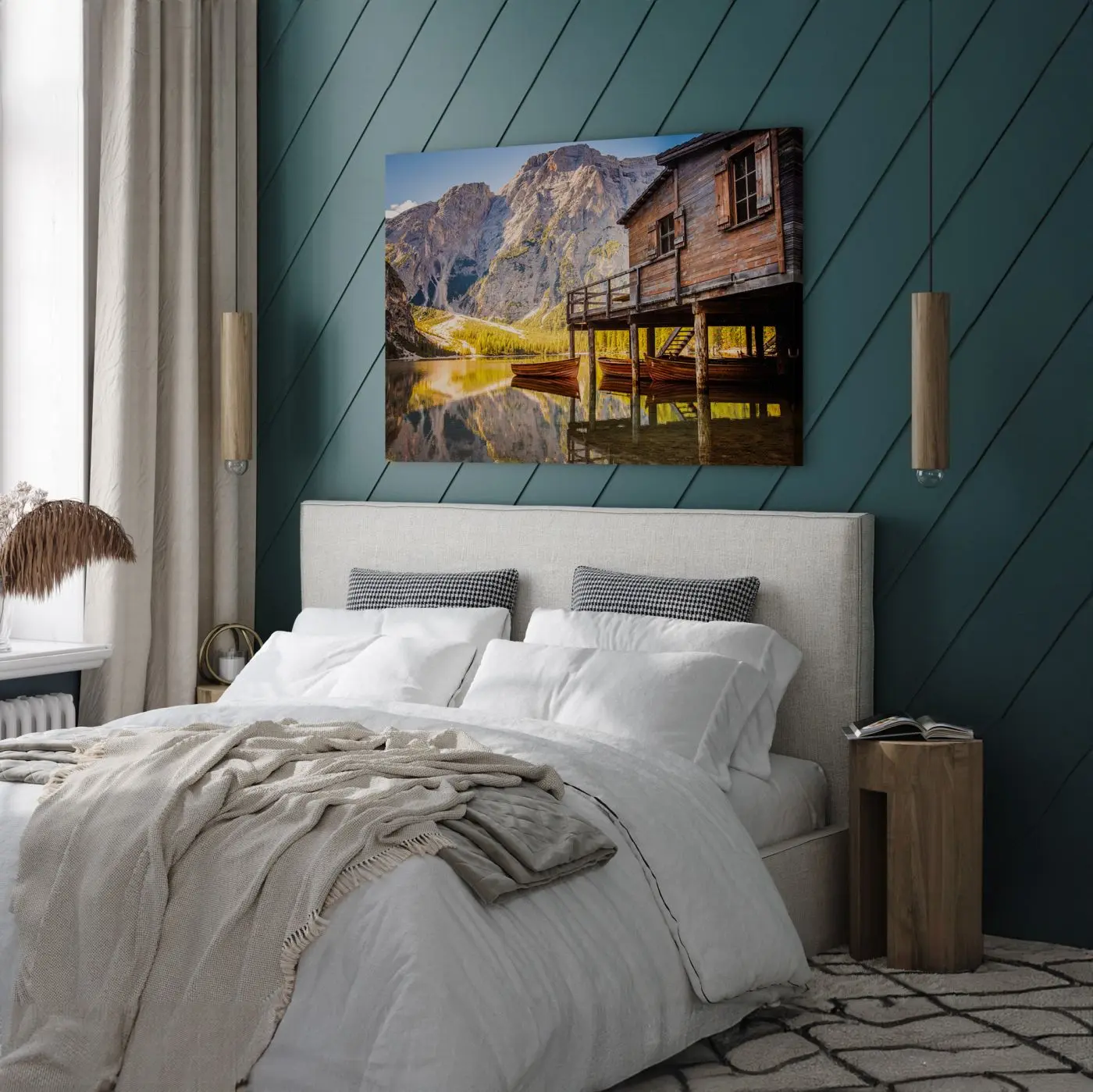 Leinwandbild Sunny Tyrol 70 x 100 cm Leinwandbild Sunny Tyrol 70 x 100 cm