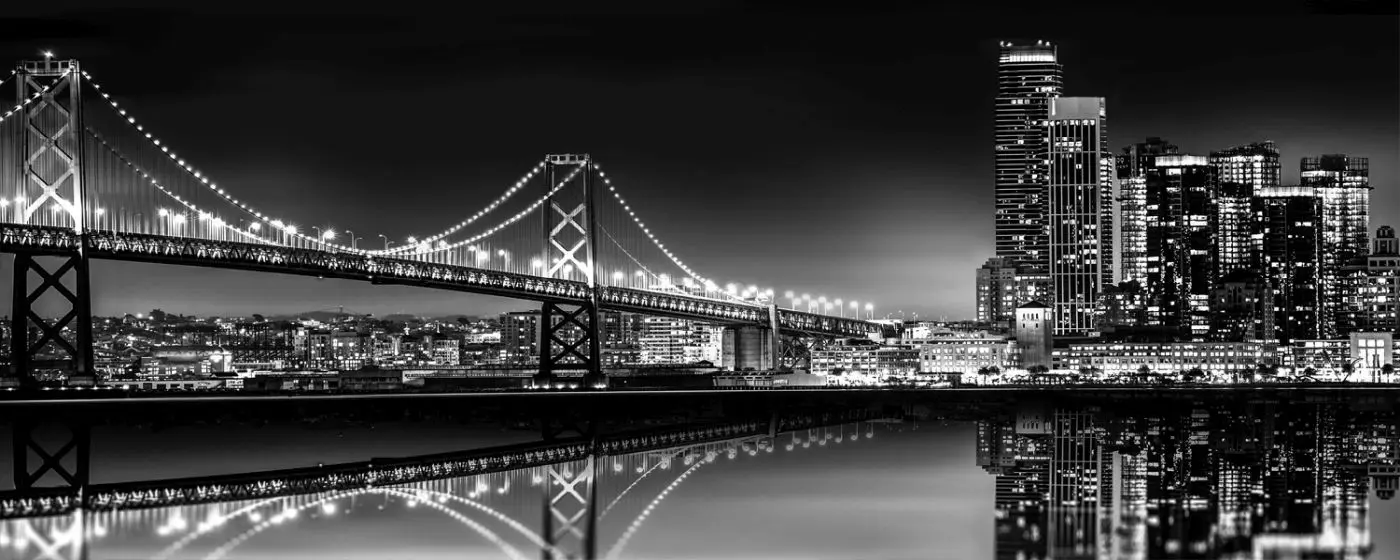 Leinwandbild Bridge 60 x 150 cm
