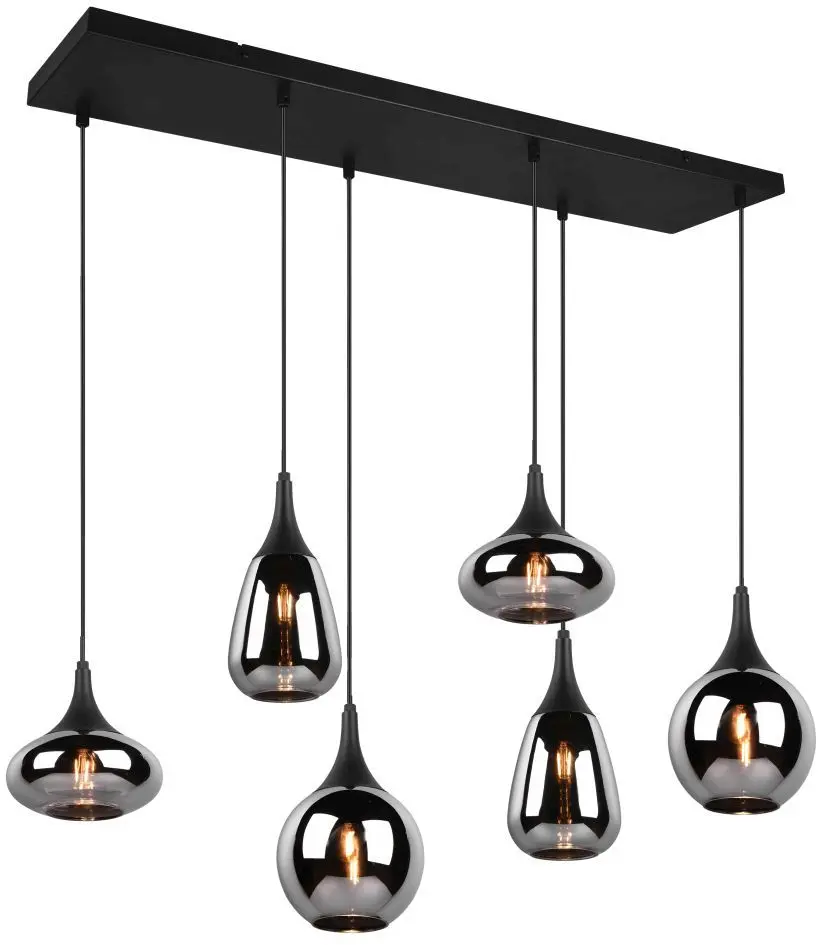 Pendelleuchte Lumina mattschwarz