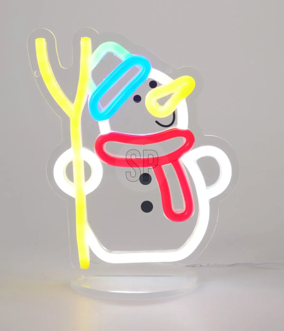 Weihnachtsfigur Neon