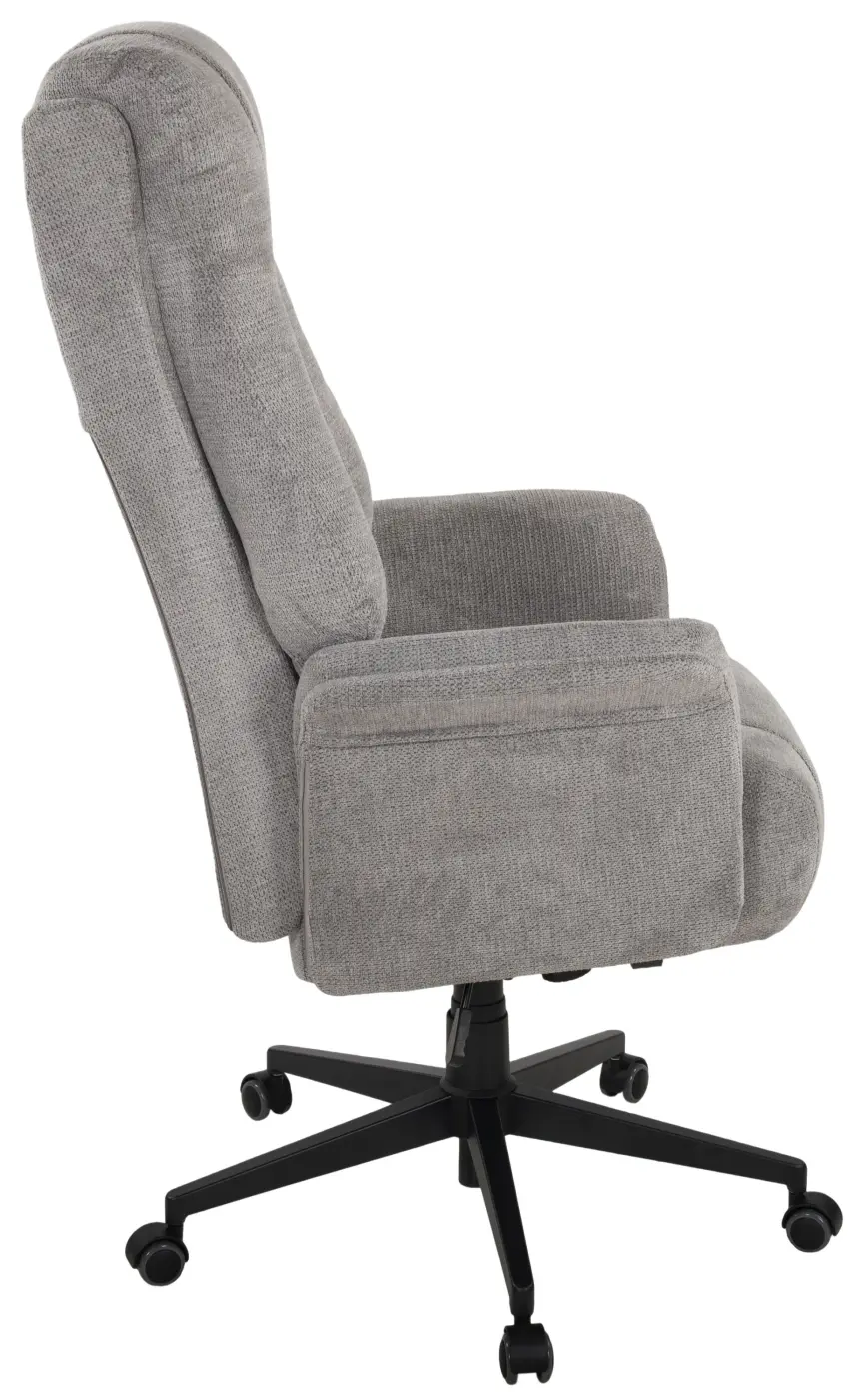 Chefsessel Otto XXL Webstoff grau