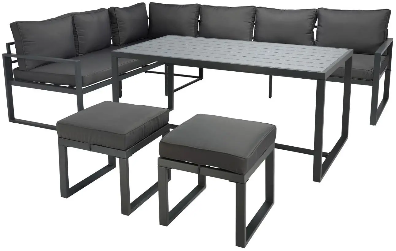 Outdoor-Lounge-Gruppe grau