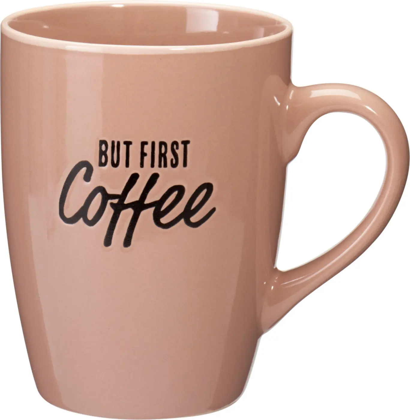 Kaffeebecher Schrift 340 ml