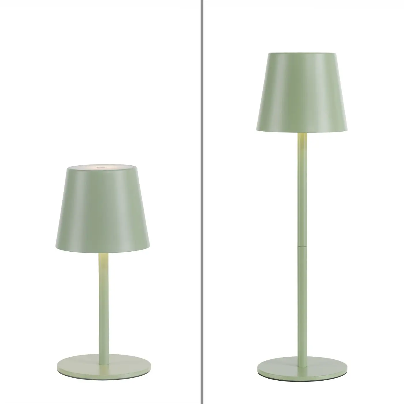 Tischleuchte Euria grün