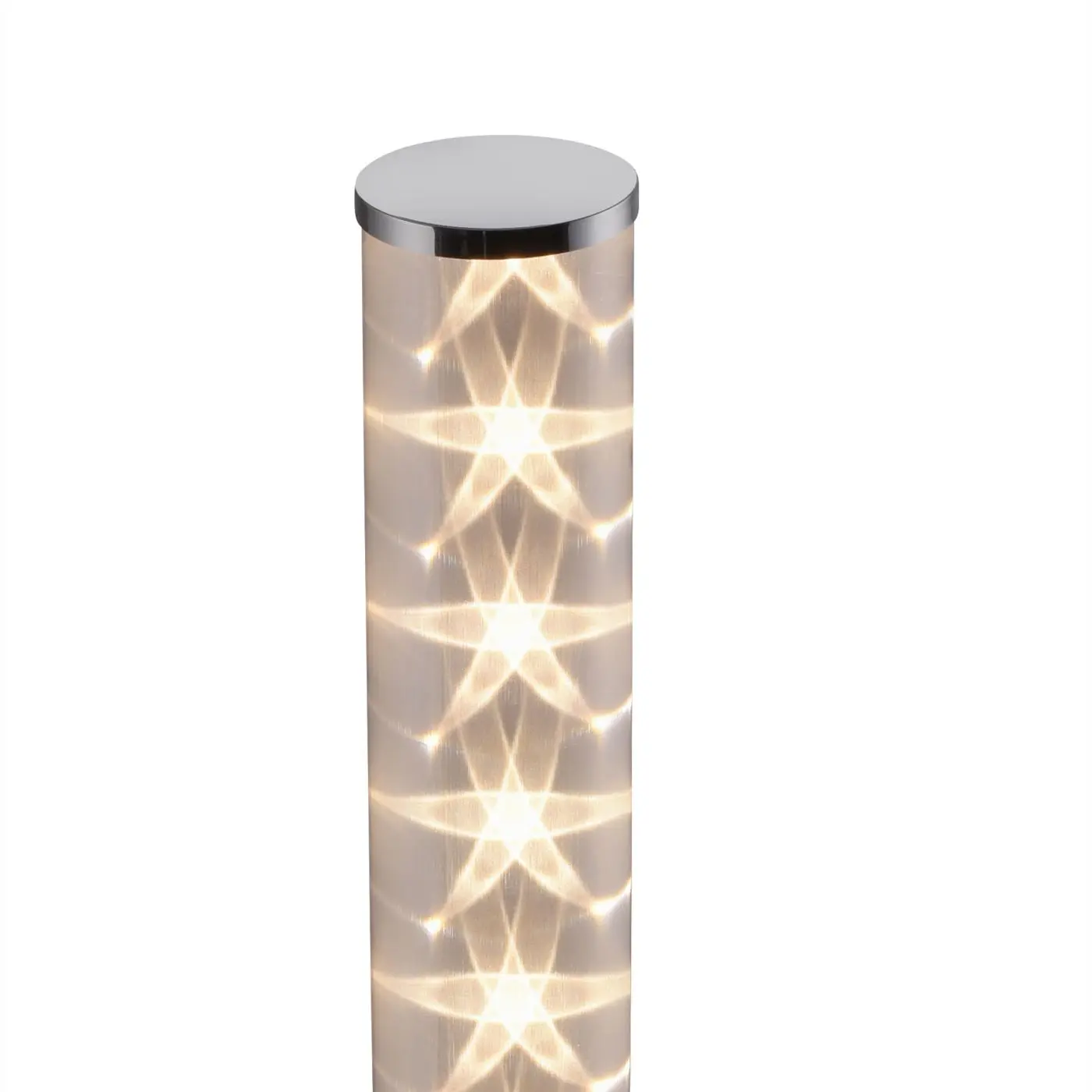 LED-Stehleuchte Bingo chrom