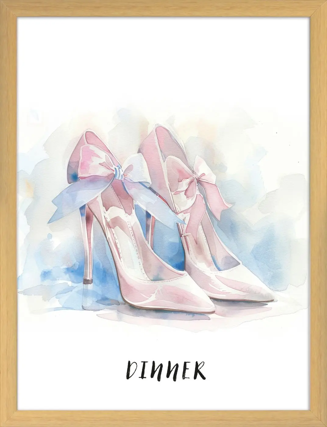 Kunstdruck-Set „Love of Shoes“ 31 x 41 cm