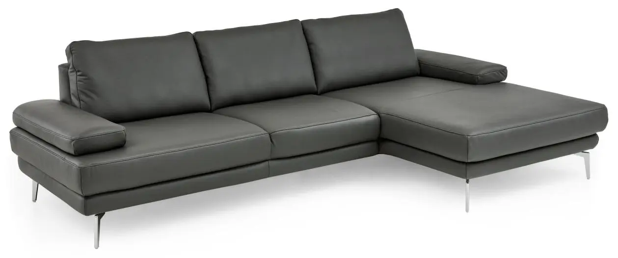 Wohnlandschaft couchliebe. LS821321 Leder schwarz Basismodell