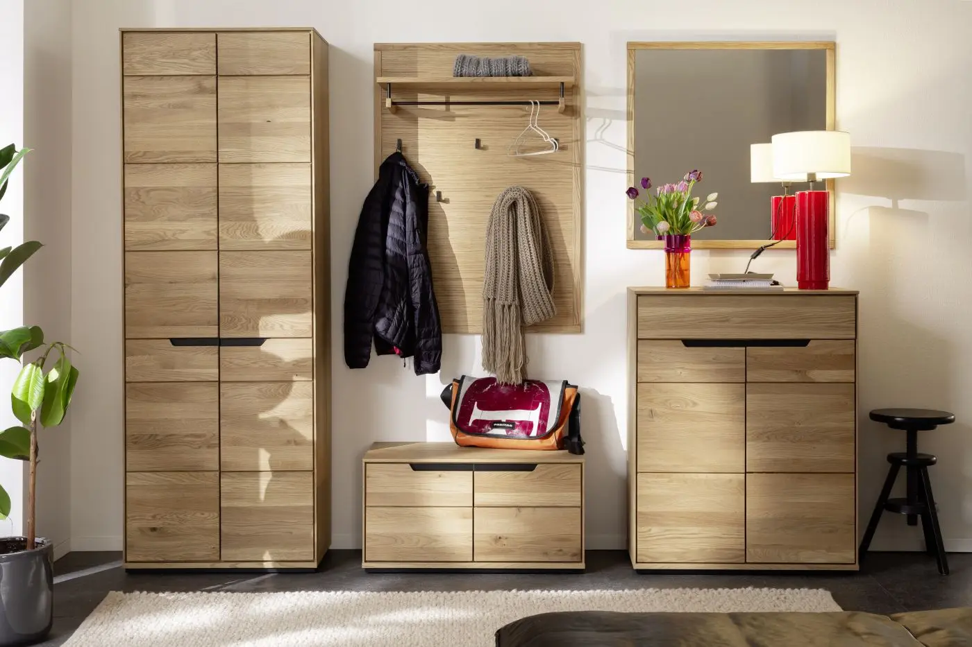 Garderobenspiegel Araya Wildeiche