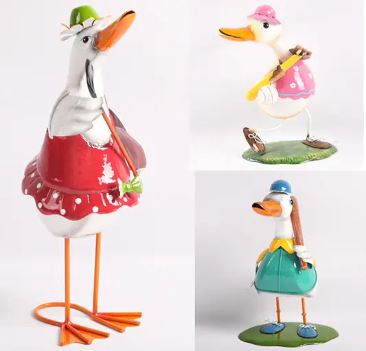 Gartenfigur Gans 36 cm