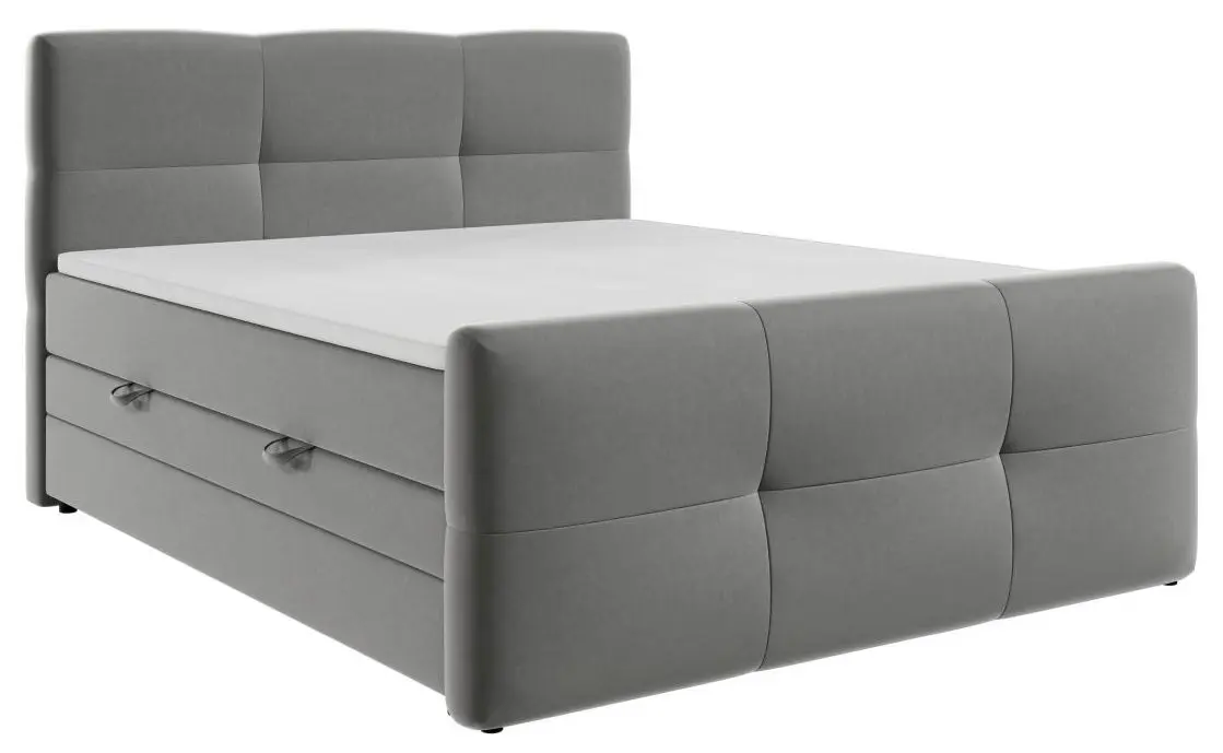 Boxspringbett Star 160 x 200 cm anthrazit