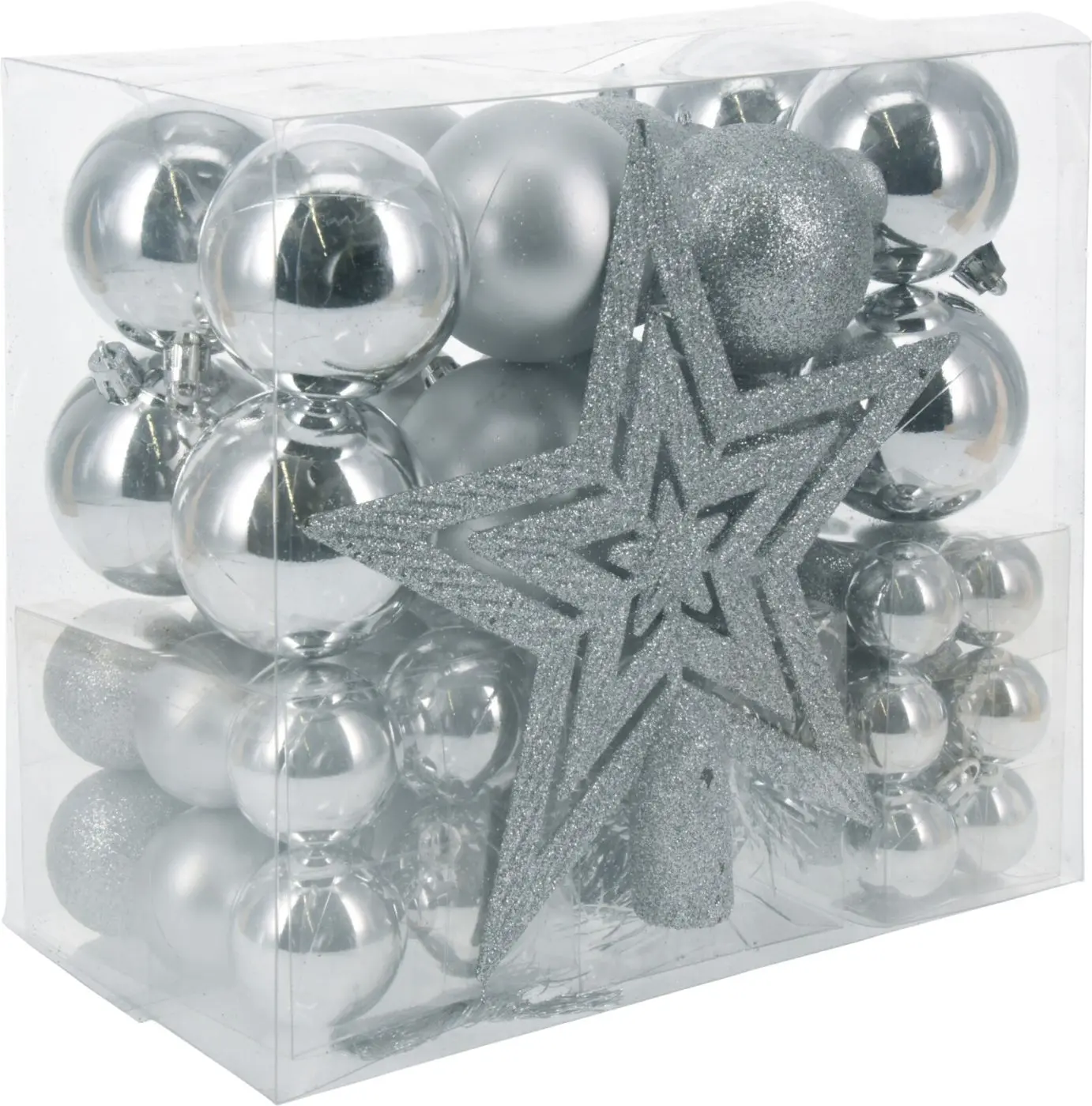 Weihnachtskugeln 54er Set