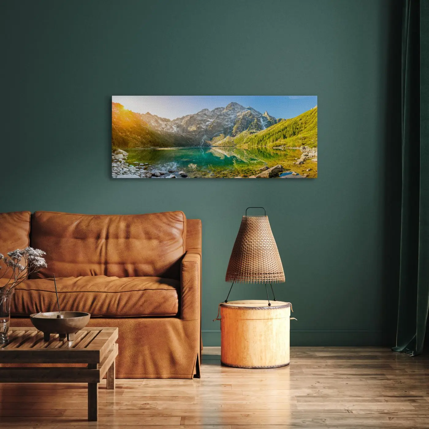 Leinwandbild Moskie Oko 60 x 150 cm