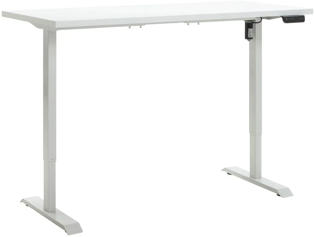Schreibtisch Energia weiß Hochglanz