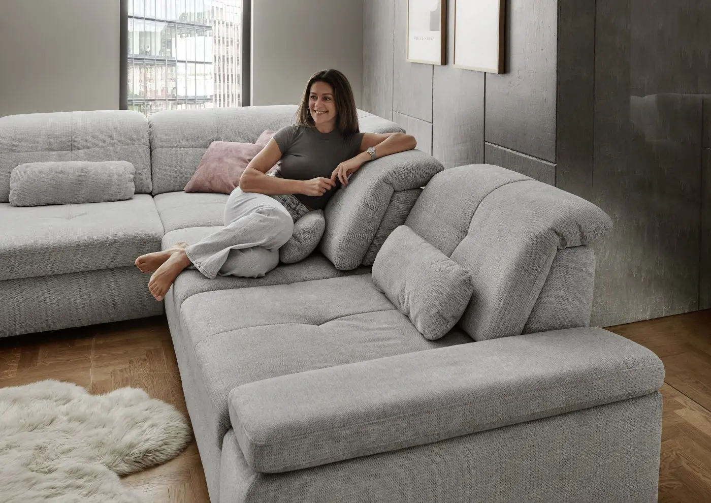Wohnlandschaft LS 872918 mit Komfortfunktionen Wohnlandschaft LS 872918 mit Komfortfunktionen