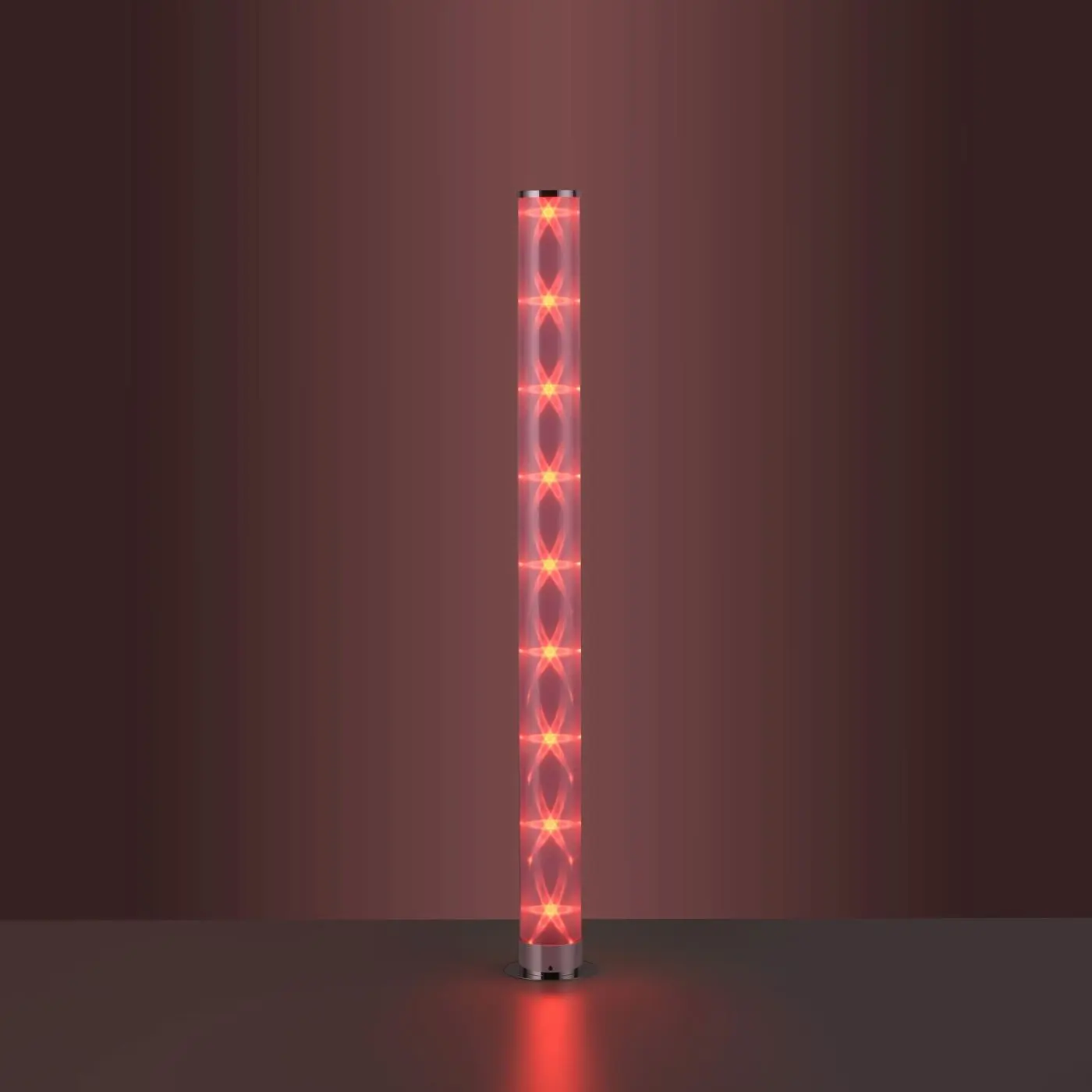 LED-Stehleuchte Bingo chrom