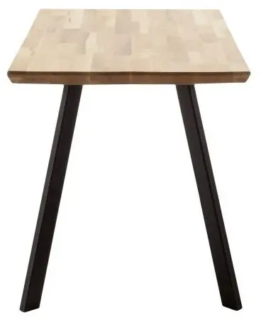 Esstisch Zeballos 140 x 75 cm Zerreiche massiv