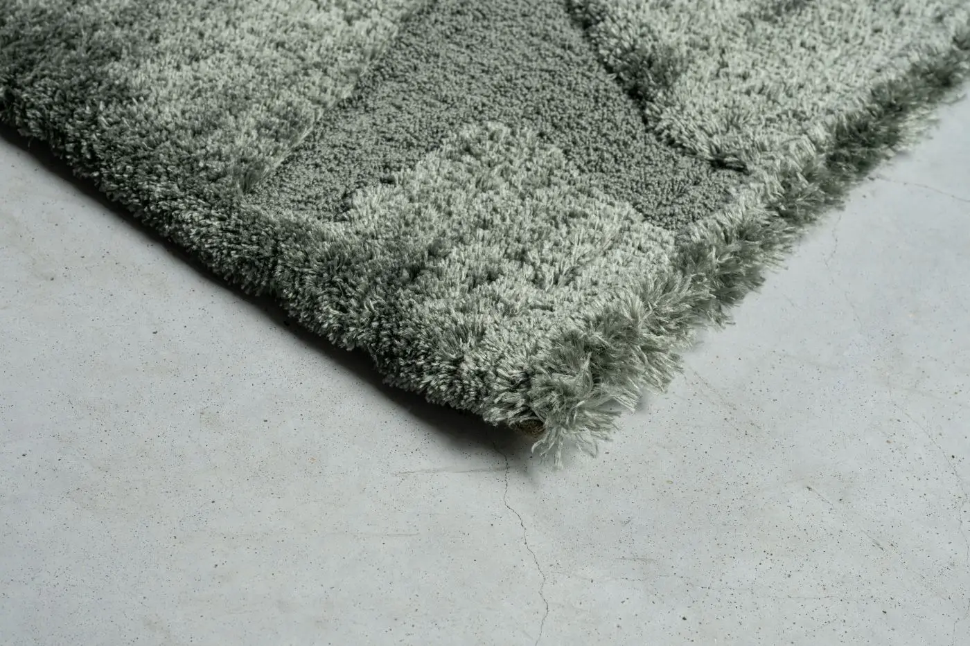 Teppich Masai 133 x 195 cm moos