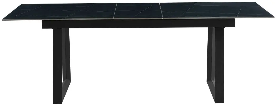 Esstisch Rio mit Marmoroptik Schwarz